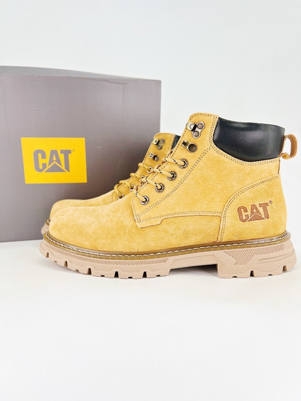 CAT卡特戶外工裝輕底休閒馬丁靴大黃靴系列 尺碼：39 40 41 42 43 44