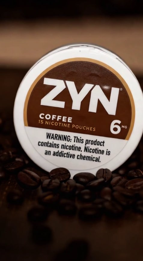 ZYN Nicotine Pouches 6 mg | Coffee | 1 Can (15 Pouches)